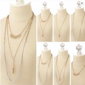 Stella & Dot RIAD 7-in-1 Layering Necklace